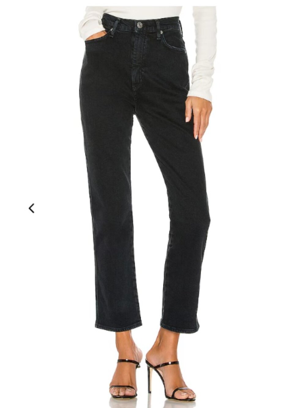 AGOLDE Pinch Waist High Rise Kick Jeans in Realm Size 28